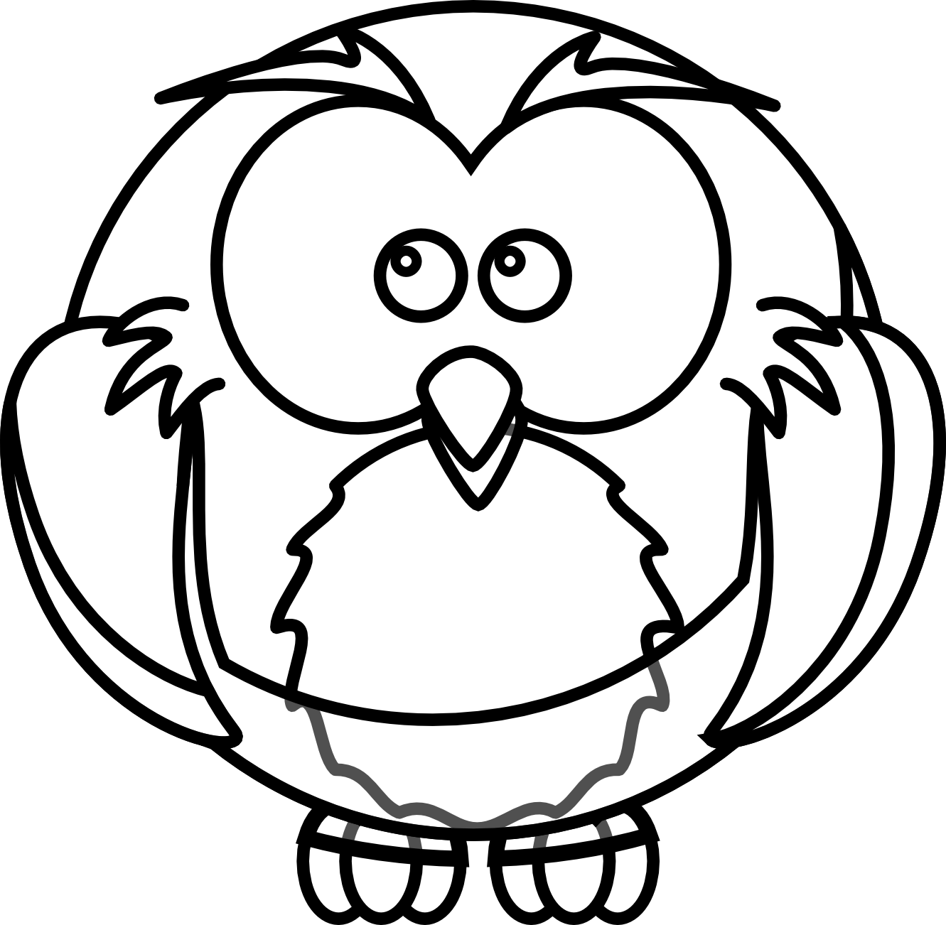 Owl Clip Art Black And White Free Cliparts That You Can Download To    