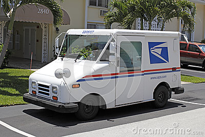 United States Postal Service Truck Editorial Photo   Image  54369961