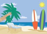 Beach Clipart Hits 241 Size 44 Kb From Surfing Clipart
