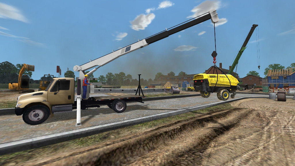 Boom Truck Crane Simulator
