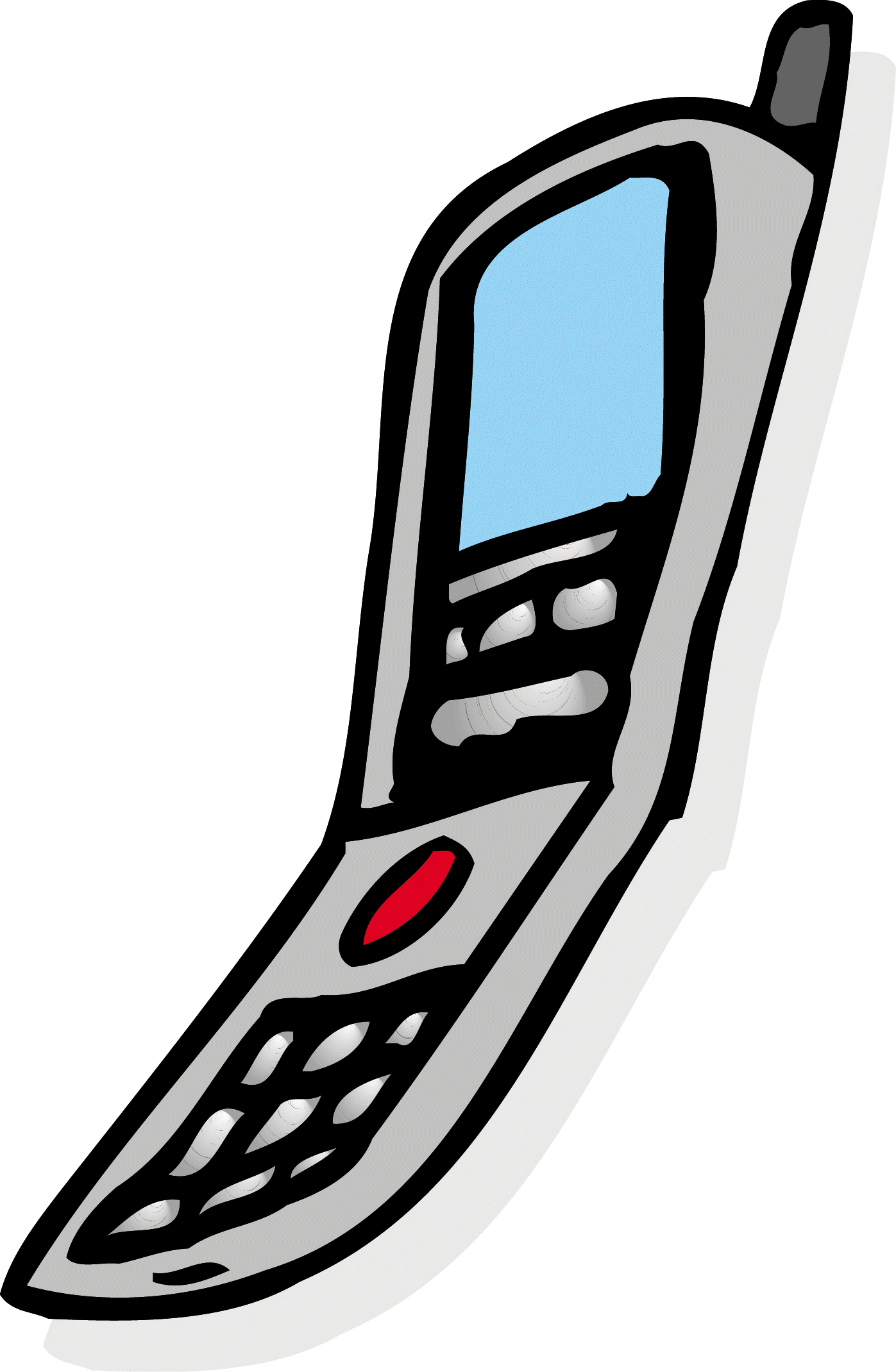 Cartoon Pictures Of Cell Phones Cliparts