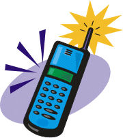 Cell Phone Ringing Sound Clipart   Free Clip Art Images