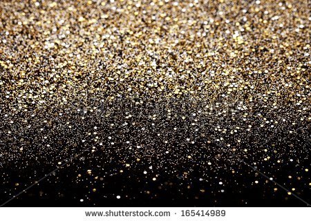 Christmas Gold And Silver Glitter Background  Holiday Abstract Texture