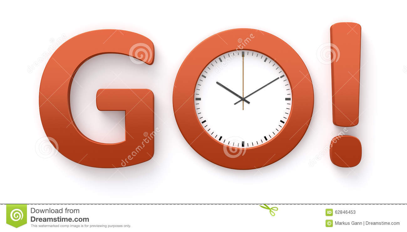 Clock In The O Of The Word Go 