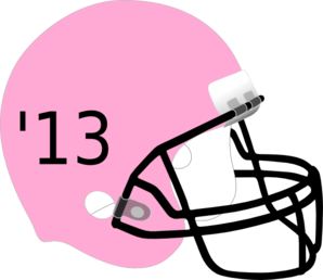 Football Helmet Pink Clip Art At Clker Com   Vector Clip Art Online