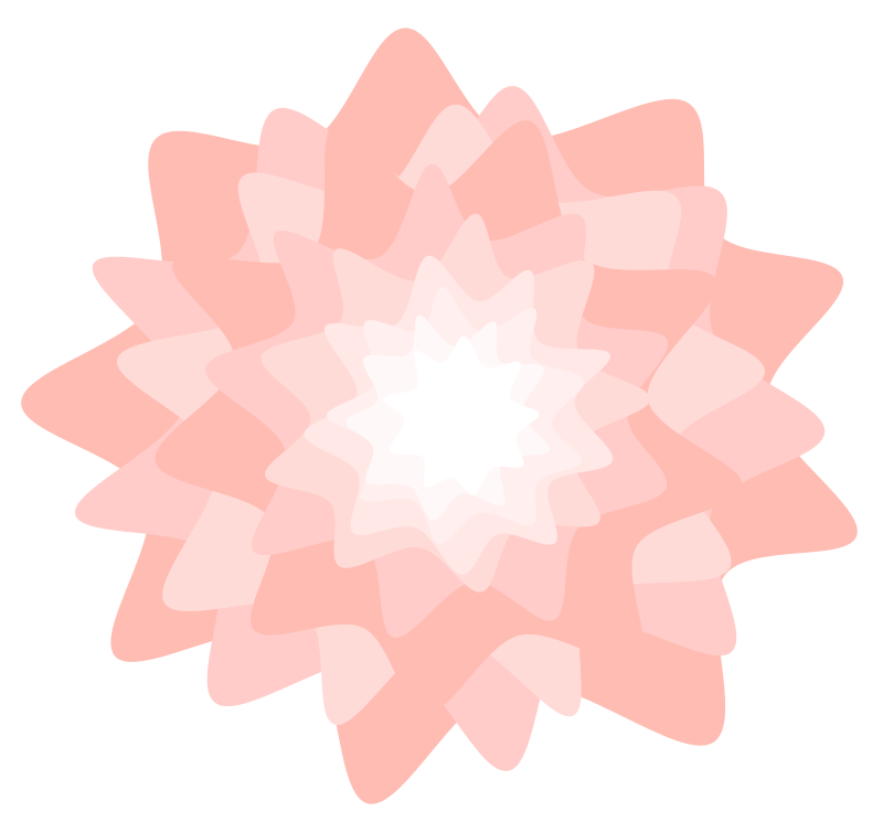 Free Clipart  Pink Flower   Flowers