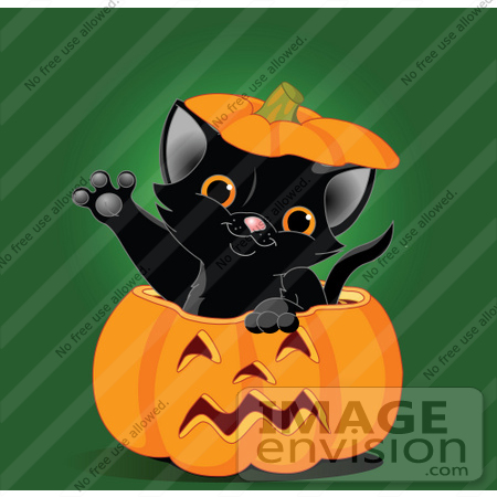     Halloween Pumpkin    56231 By Pushkin   Royalty Free Stock Cliparts