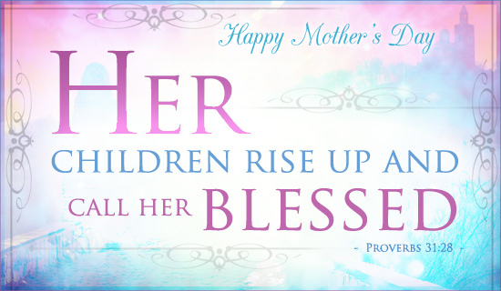 Her Blessed Ecard   Email Free Personalized Mother S Day Cards Online
