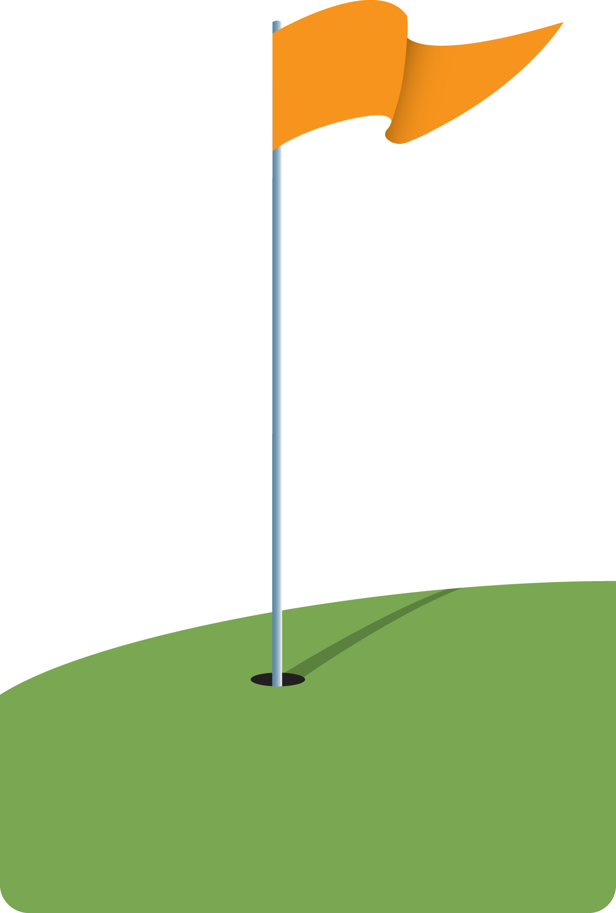 Images Clipart Golf Golf Green Flag
