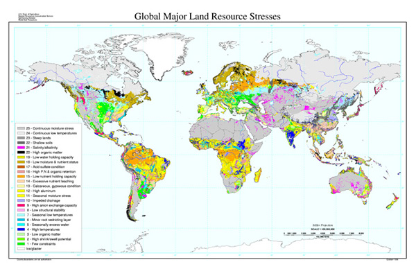Land Resources Global Major Land Resource