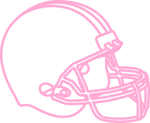 Pink Football Helmet Clip Art At Clker Com   Vector Clip Art Online