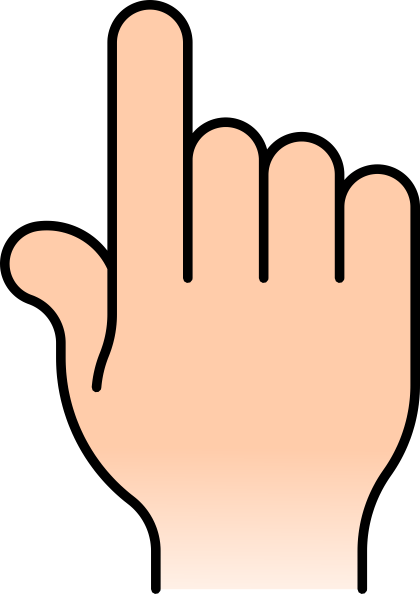 Pointer Finger Clip Art