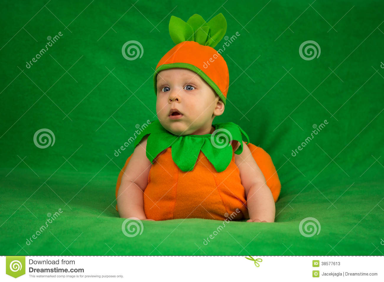 Pumpkin Baby Stock Photos   Image  38577613