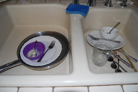 Put Dishes In Sink To Put Their Dishes Into