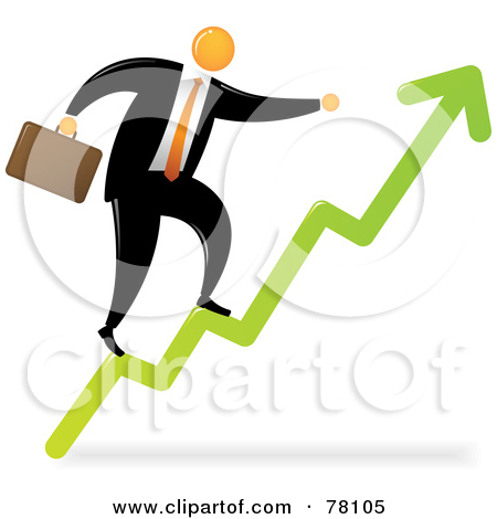 Royalty Free Vector Clip Art Illustration Of A Successful Businessman