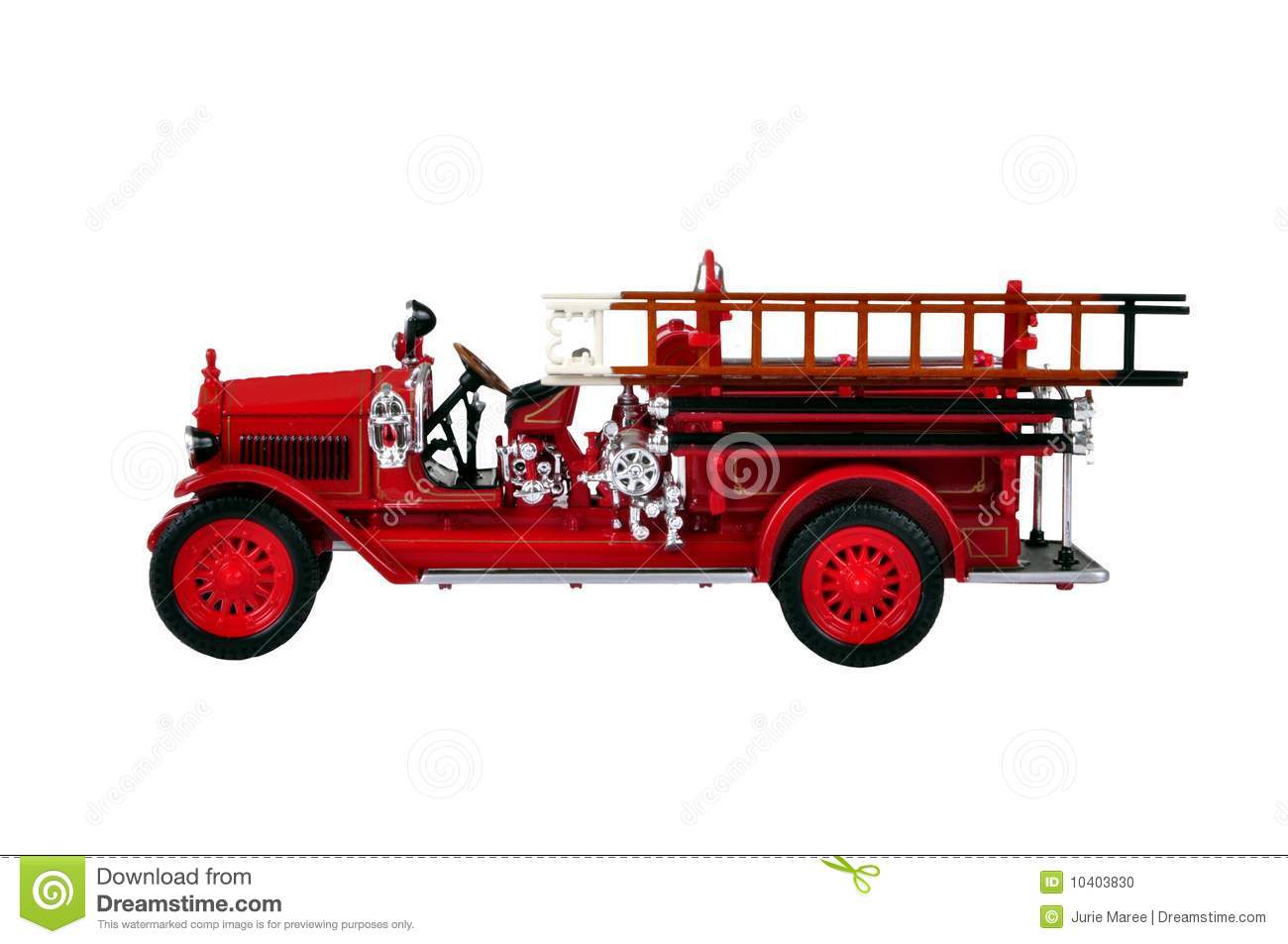 Vintage Fire Truck Clip Art Fire Engine