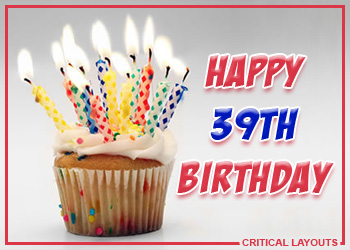 39th Birthday Images At Birthday Graphics Com