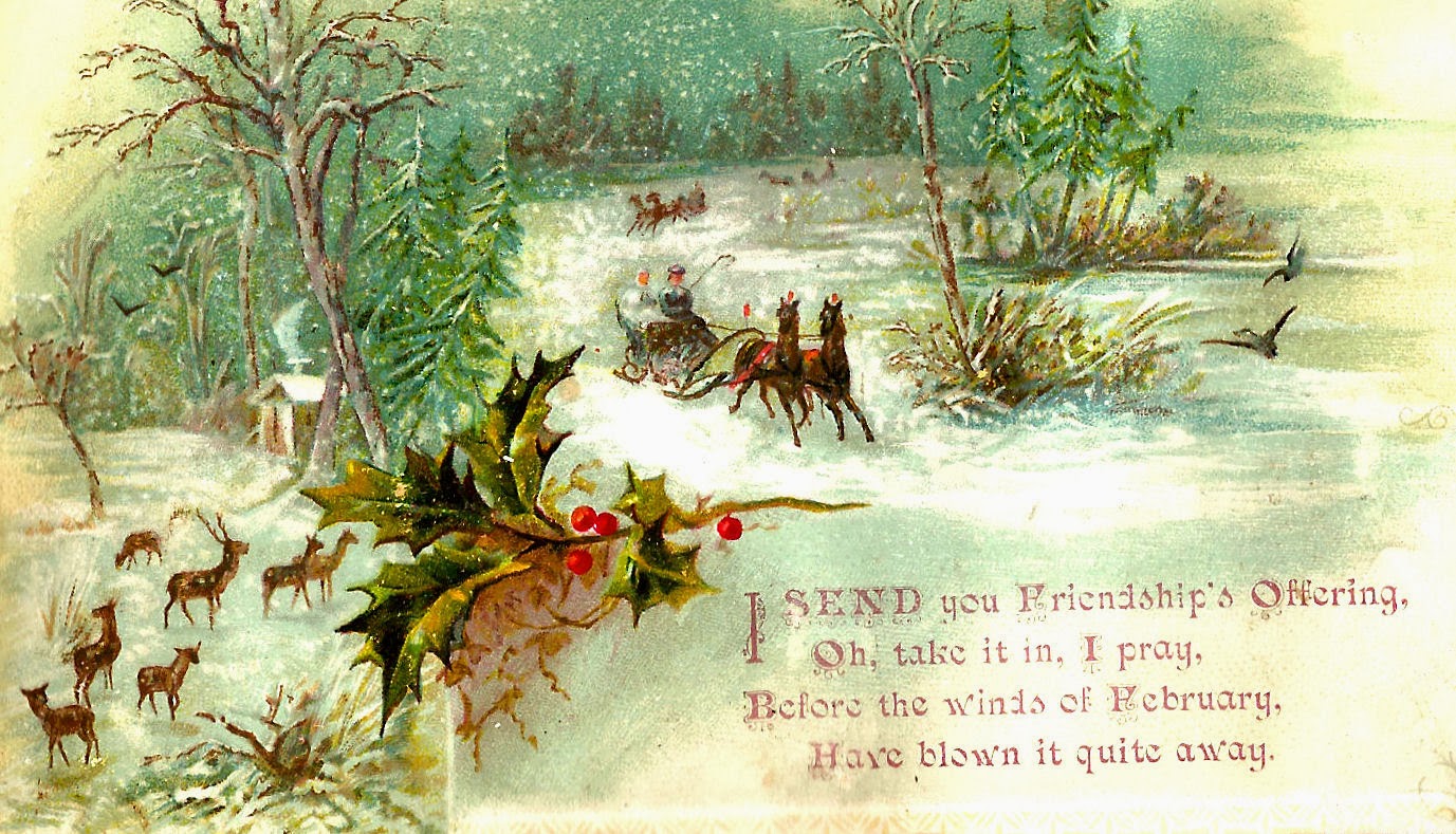 Antique Images  Free Christmas Clip Art  Victorian Scrap Of Christmas