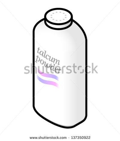 Baby Powder Clipart A Bottle Of Talcum Powder