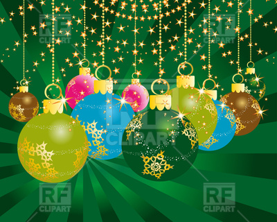 Beautiful Green Christmas Card 85322 Download Royalty Free Vector