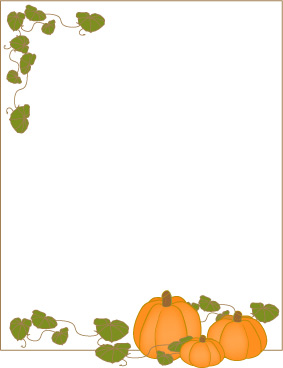 Clip Art Borders Fall Page Borders Microsoft Word Thanksgiving Harvest