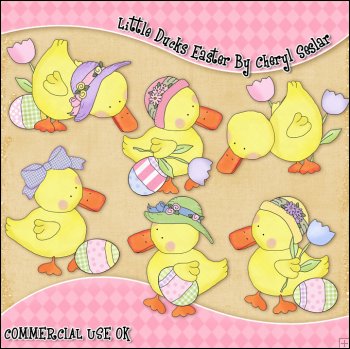    Clipart Shop    Browse All Clipart    Little Ducks Easter Clipart    