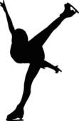 Figure Skating   Clipart Graphic