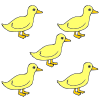 Five Little Ducks Pictures For Classroom And Therapy Use