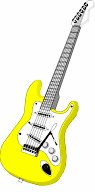 Free Electric Guitar Yellow Clipart   Free Clipart Graphics Images    