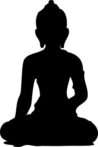Meditating Silhouette Vector   Free Cliparts That You Can Download
