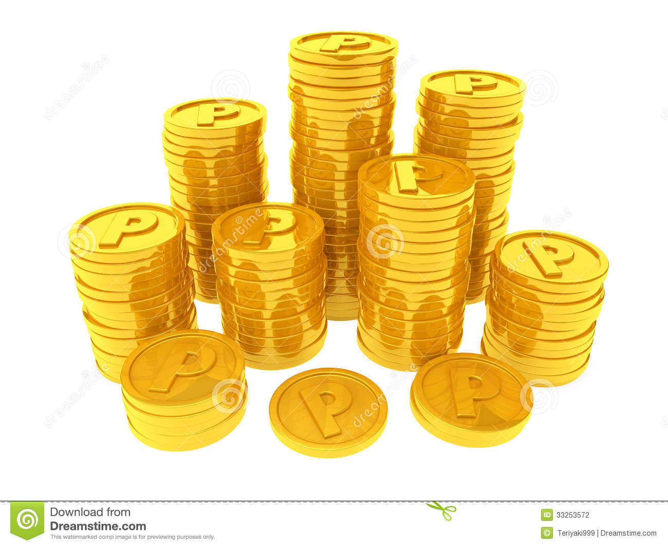 Point Coins Stock Photography   Image  33253572
