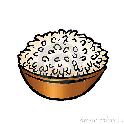 Rice Bowl Cartoon Cartoon Rice Bowl Clipart