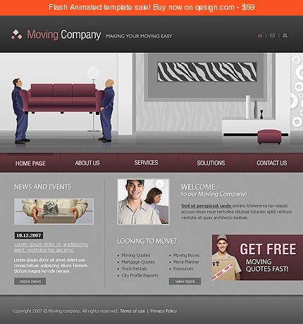 Also Known As Moving Company Website Template Transportation Website    