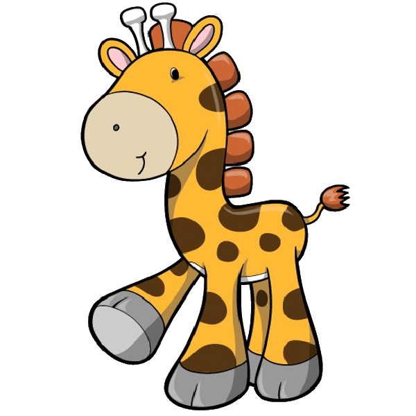 Baby Animal Cartoon Clip Art Baby Giraffe Pictures