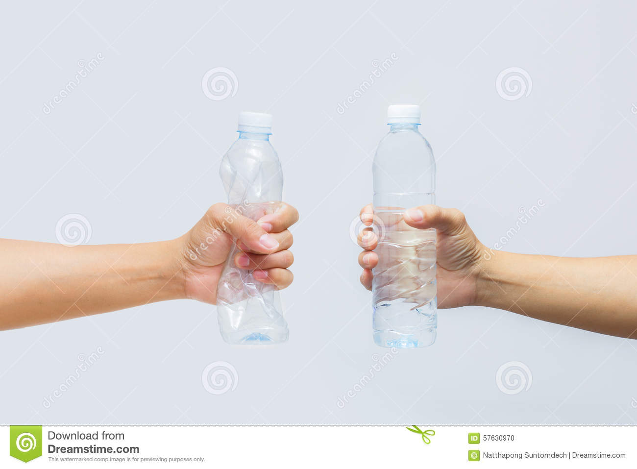 Bottle Plastic Isolated Trash Water 