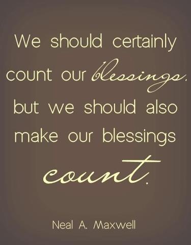 Count Your Many Blessings    Think About It    Pinterest