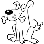Cute Dog Clipart Black And White   Clipart Panda   Free Clipart Images