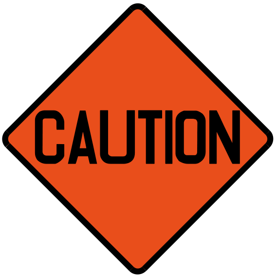 Description Singapore Road Signs   Temporary Sign   Caution Svg