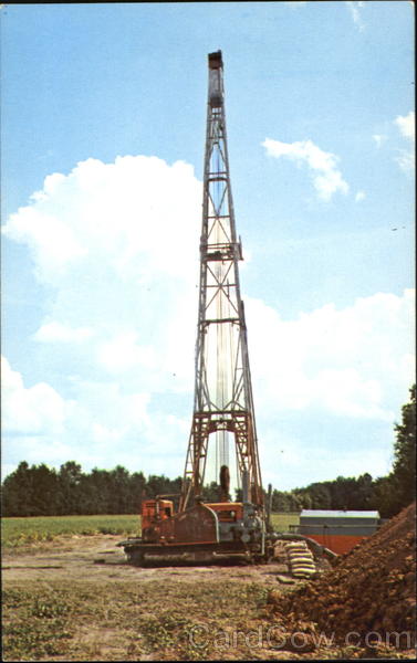 Drilling Rig Texas Oil Wells