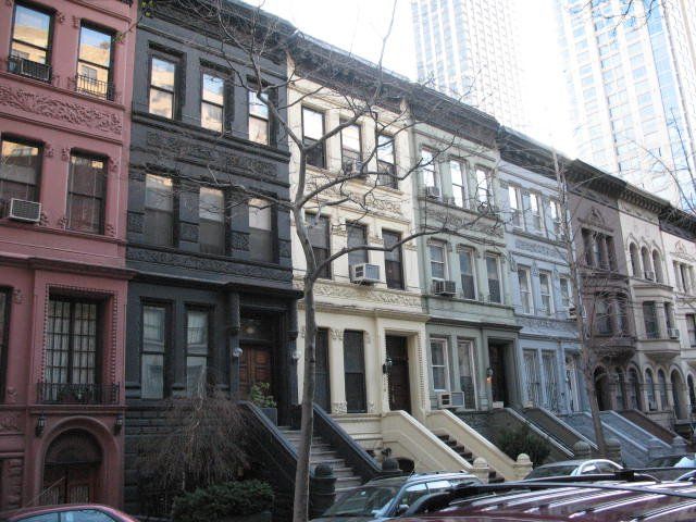 New York City Row Houses   Architecture   Pinterest
