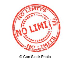 No Limits   Stamp With Text No Limits Inside Vector