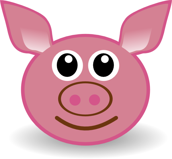 Pig Face Clip Art At Clker Com   Vector Clip Art Online Royalty Free