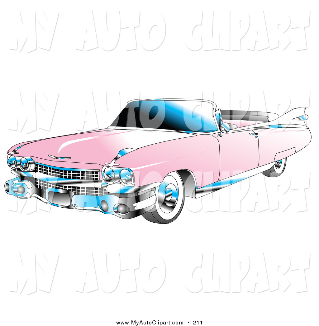 Pink Cadillac Clip Art   Make Up Selfie 2015