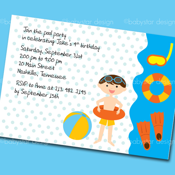 Pool Party Invite3