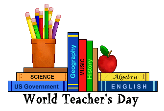 Teacher S Day Clip Art   World Teacher S Day Clipart