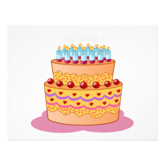 Birthday Cake Flyer Cake Ideas And Designs