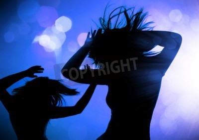 Dancing Women Silhouettes