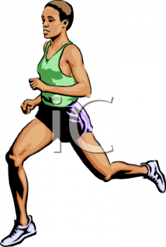 Girl Running Race Clipart   Clipart Panda Free Clipart Images
