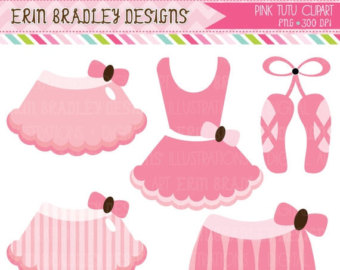 Sale Pink Ballerina Tutus C Lipart Commercial Use Clip Art Graphics