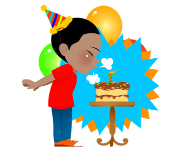There Is 19 Boy Candle Birthday Cake Free Cliparts All Used For Free